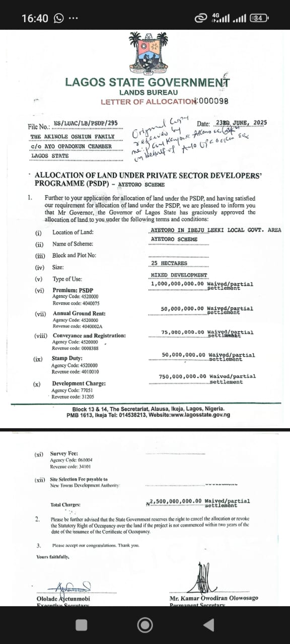 LAND FOR SALE